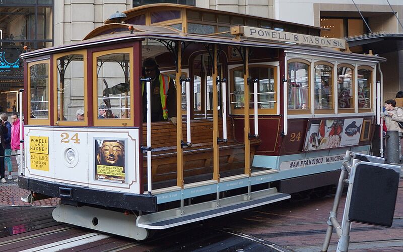 Cable car de São Francisco